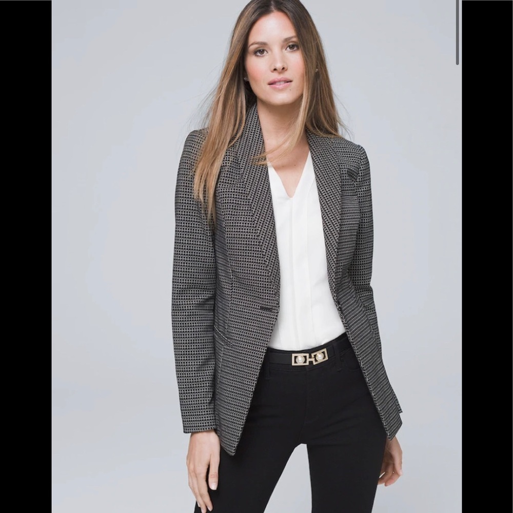 NWT White House Black Market Collar JKT